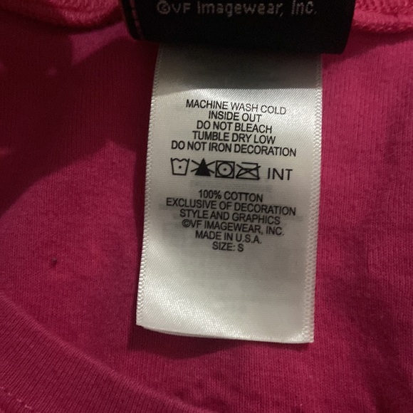 Pink Harley Davidson rhinestone tee - Picture 3 of 3